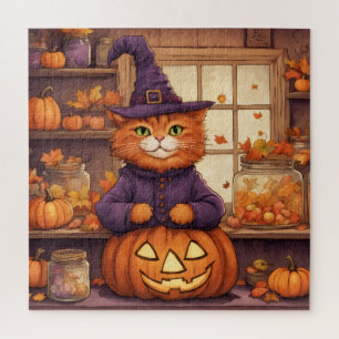 halloween cat #6 puzzle
