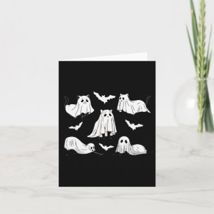 Halloween Cat Black Cat Halloween Scary Cat Angry Card