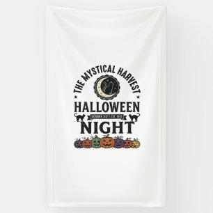 Halloween Cat Black Cats Pumpkins Vintage Funny_1 Banner