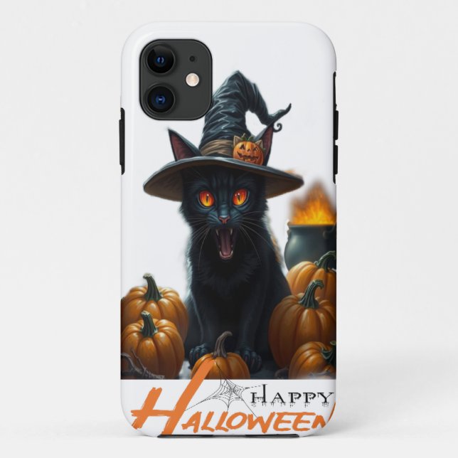 Halloween Cat  Case-Mate iPhone Case (Back)