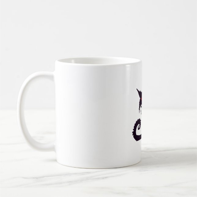 Halloween Cat                               Coffee Mug (Left)