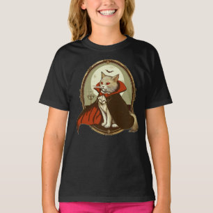Halloween Cat, Count Catula T-Shirt