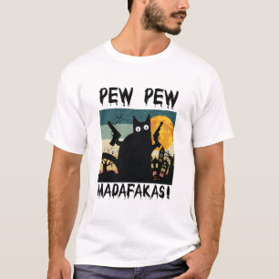 Halloween cat design T-Shirt