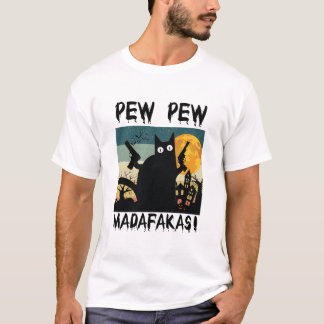 Halloween cat design T-Shirt