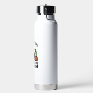Halloween Cat Drinking Vintage Moon Party Shirt_1 Water Bottle