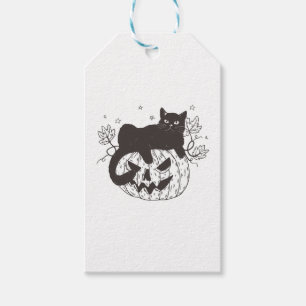 Halloween Cat  Gift Tags