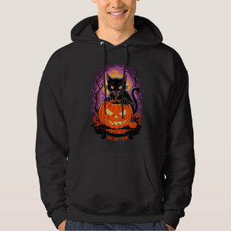 Halloween Cat HalloweenTrini Hoodie