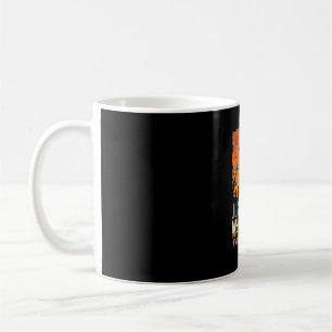 Halloween Cat Lover Fall Sunset Graphic Coffee Mug