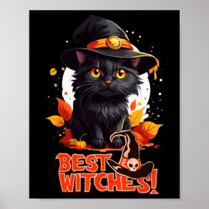 Halloween Cat Lovers Funny Spooky Halloween Scary  Poster