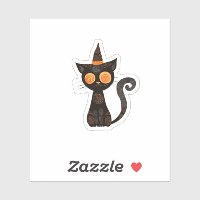 Halloween/Cat/Magical/Colourful/abstract (Sheet)