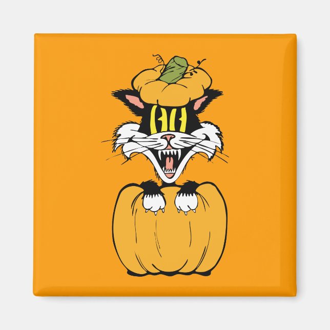 Halloween Cat Magnet (Front)