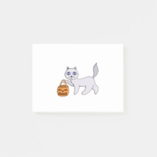 Halloween Cat Post-it Notes