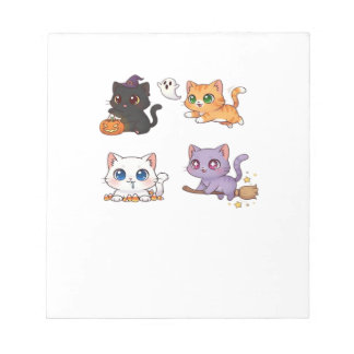 Halloween Cat Spooky and Stylish Feline-Inspired Notepad