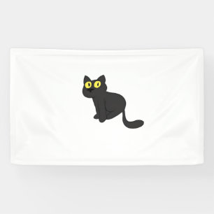 Halloween Cat Spooky and Stylish Feline-Inspired S Banner