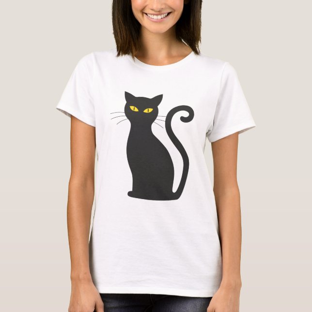 Halloween cat T-Shirt (Front)