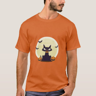 Halloween Cat T-Shirt