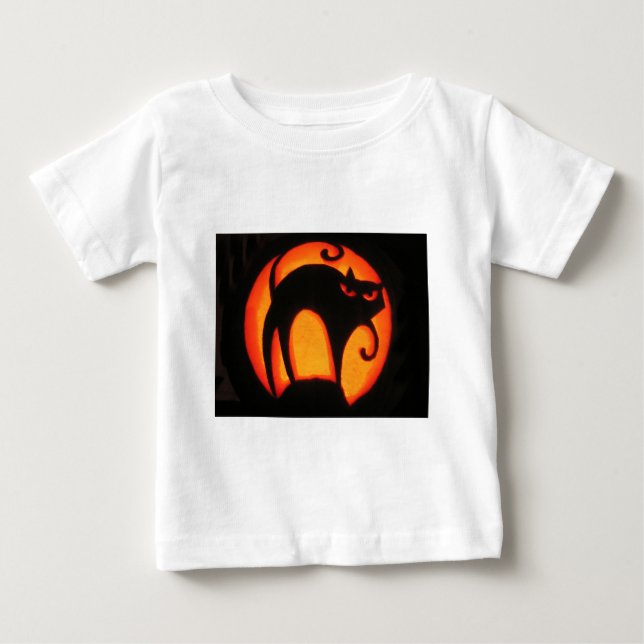 Halloween Cat Tshirt (Front)