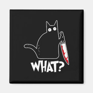 Halloween Cat what Halloween Costume Magnet