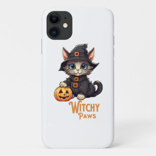 Halloween Cat Witchy Paws Case-Mate iPhone Case