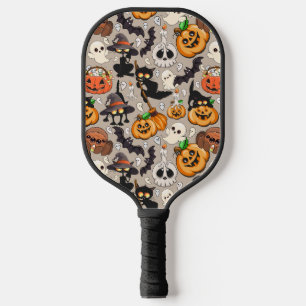 Halloween Cats Funny Party Pickleball Paddle