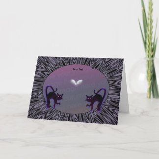 Halloween Cats Template! Invitation