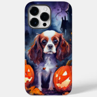 Halloween Cavalier King Charles Spaniel Pumpkins