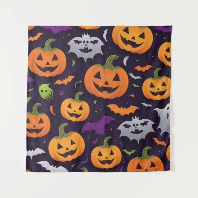 Halloween Celebrations Tapestry (Front)
