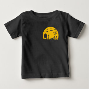 Halloween Cemetery Baby T-Shirt