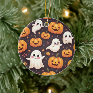 Halloween Ceramic Tree Decoration