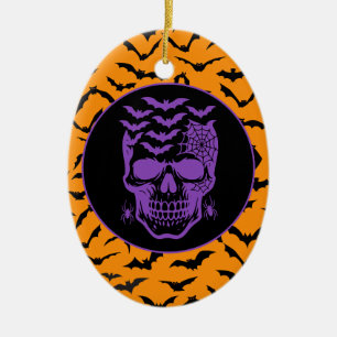 Halloween  ceramic tree decoration