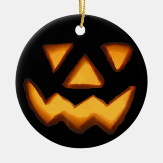 Halloween Ceramic Tree Decoration (Front)