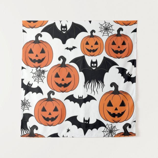 Halloween Cheer Tapestry (Front)