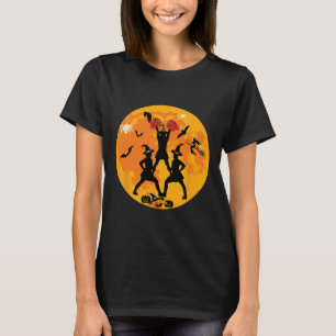 Halloween Cheerleading Funny Costume Cheerleader C T-Shirt