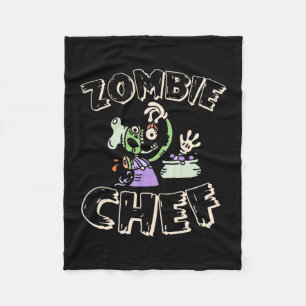 Halloween Chef Fleece Blanket