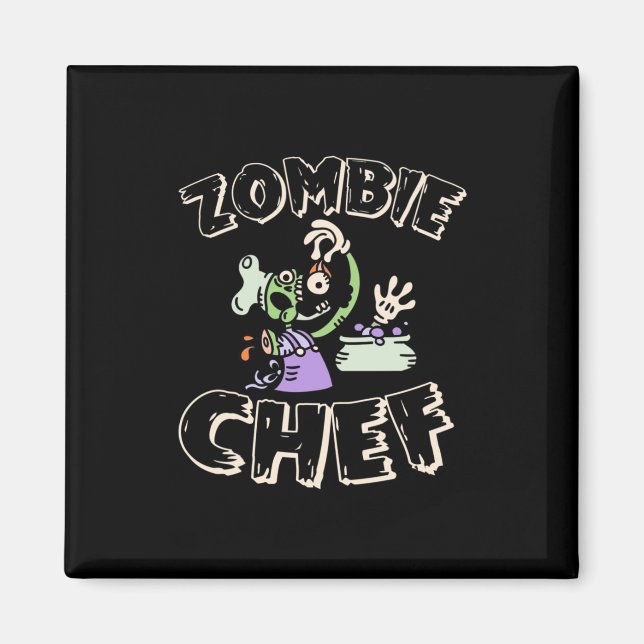 Halloween Chef Magnet (Front)