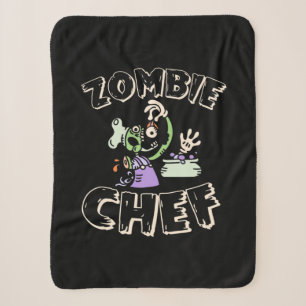 Halloween Chef Sherpa Blanket