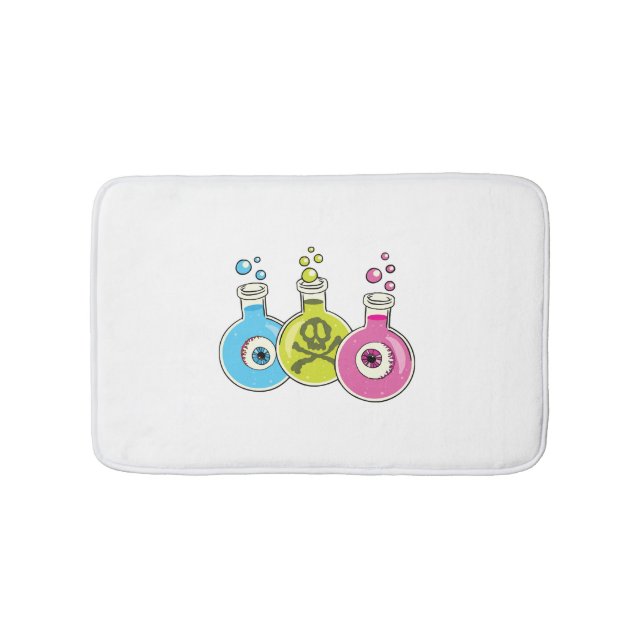 Halloween Chemistry Bath Mat (Front)