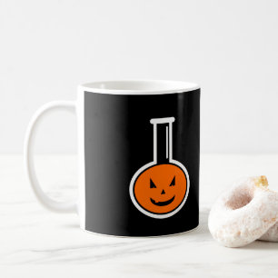 Halloween Chemistry Pumpkin Coffee Mug
