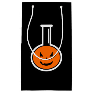 Halloween Chemistry Pumpkin Gift Bag