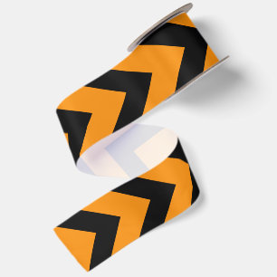 Halloween Chevron 3 Satin Ribbon