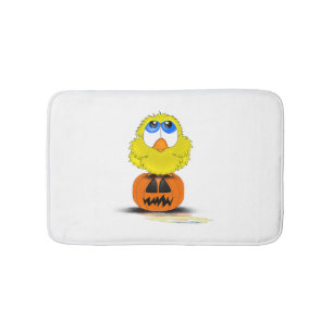 Halloween Chicken Bath Mat