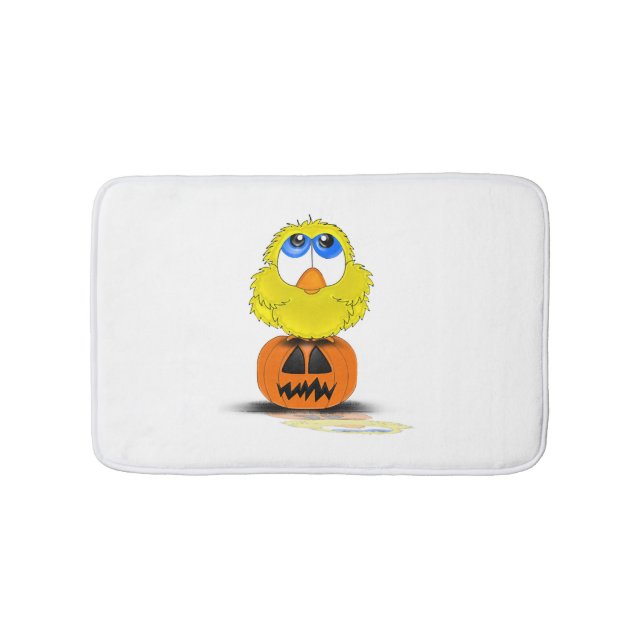 Halloween Chicken Bath Mat (Front)