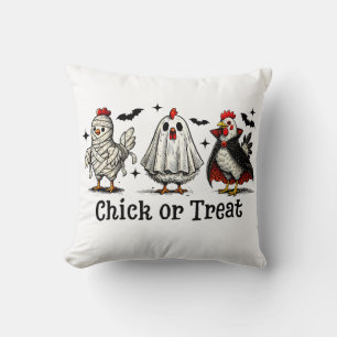Halloween Chicken Costume Funny Chick Design 🎃👻 Cushion