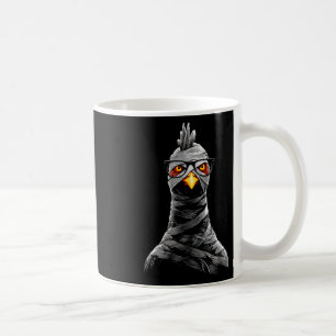 Halloween Chicken Mummy Eyegls Animal Motif Hallow Coffee Mug