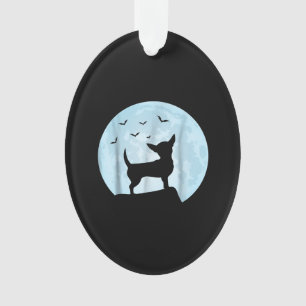 Halloween Chihuahua Dog Gift Trick or Treat Ornament