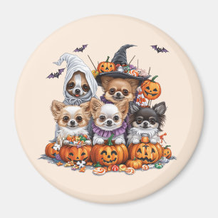 Halloween Chihuahua Dogs Magnet