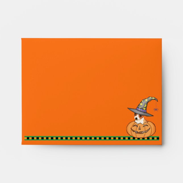 Halloween Chihuahua Envelope (Front)