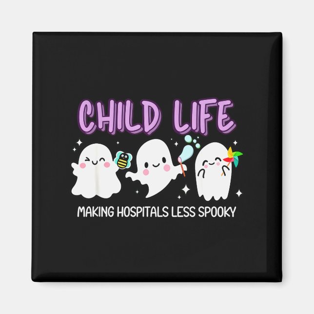 Halloween Child Life Specialist, Fall Child Life S Magnet (Front)