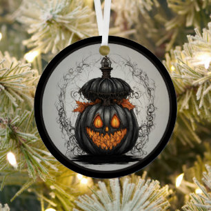 Halloween Christmas Metal Tree Decoration