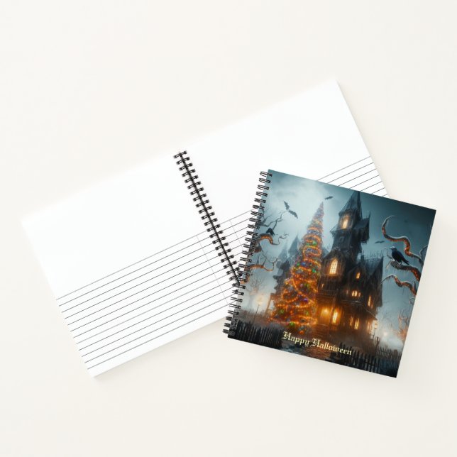Halloween Christmas  Notebook (Inside)